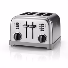 Röster Cuisinart 4-le viilule,inox