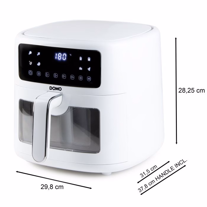 Kuumaõhu fritüür Domo 6L, valge - Image 6