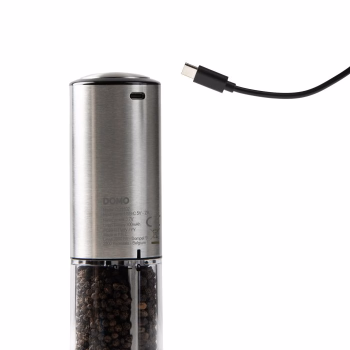 Elektriline soola- ja pipraveski Domo, laetav - Pilt 12